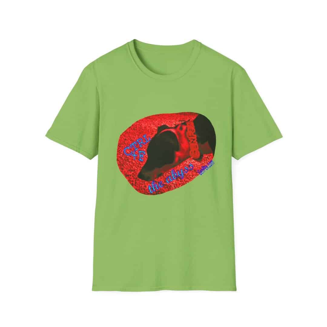 CNTRL+F the abyss Red Dog T-Shirt